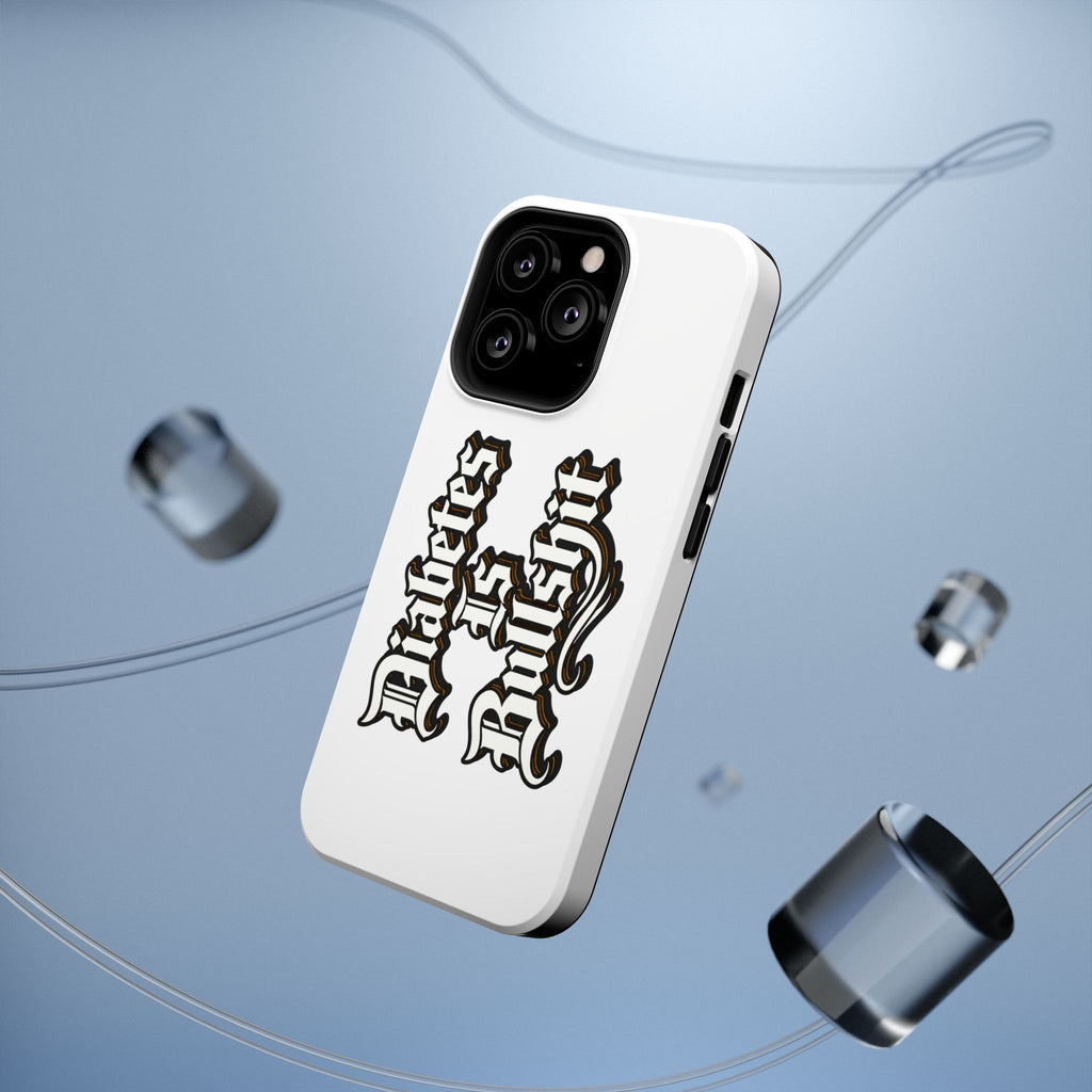 Impact-Resistant Phone Case — Gothic "Protects & Punishes" Design