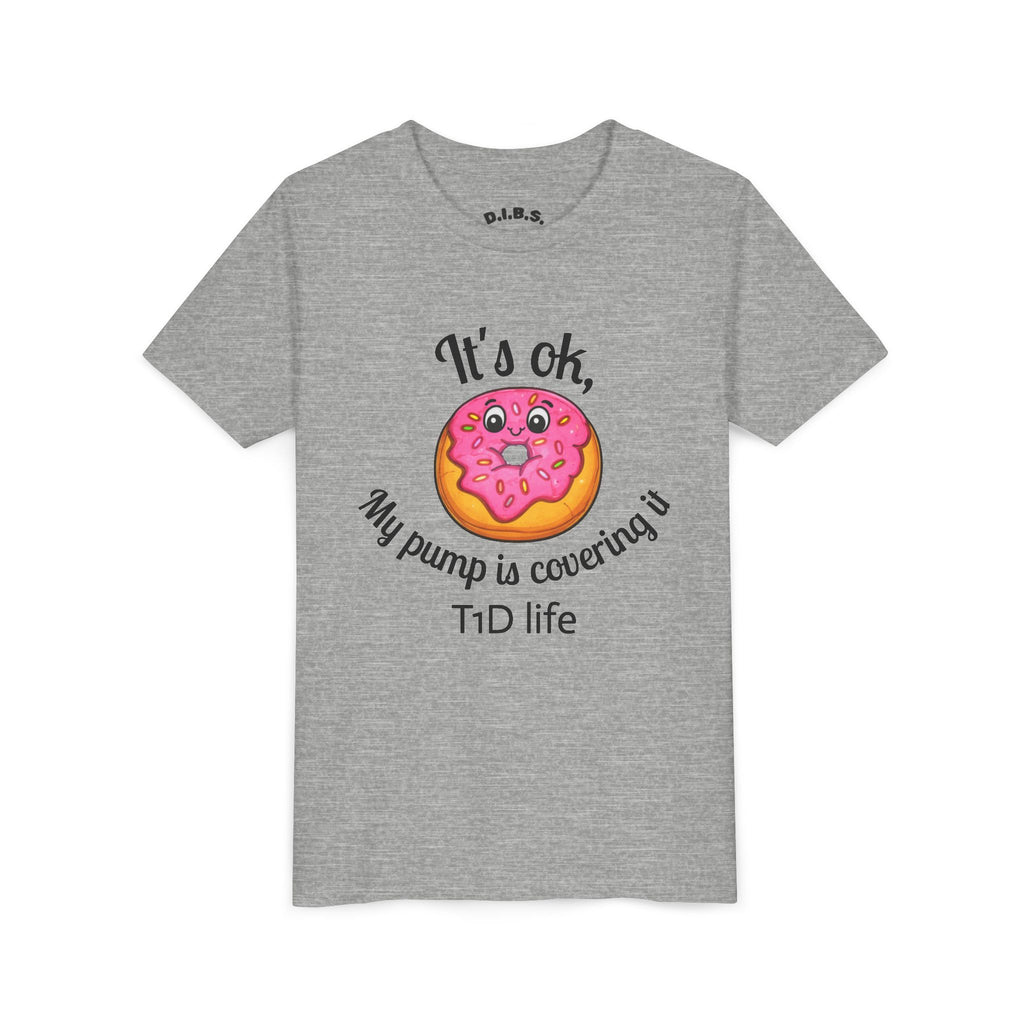 My Pump Is Covering it Youth Short Sleeve Tee