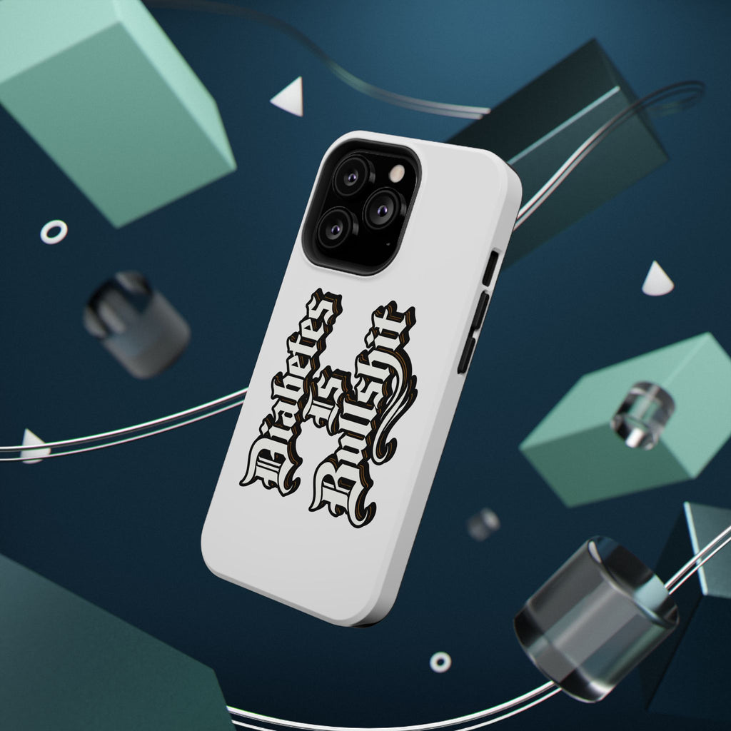 Impact-Resistant Phone Case — Gothic "Protects & Punishes" Design
