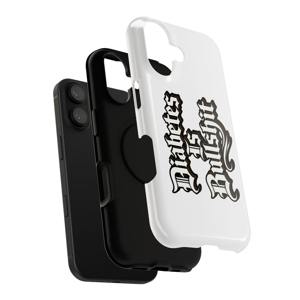 Impact-Resistant Phone Case — Gothic "Protects & Punishes" Design