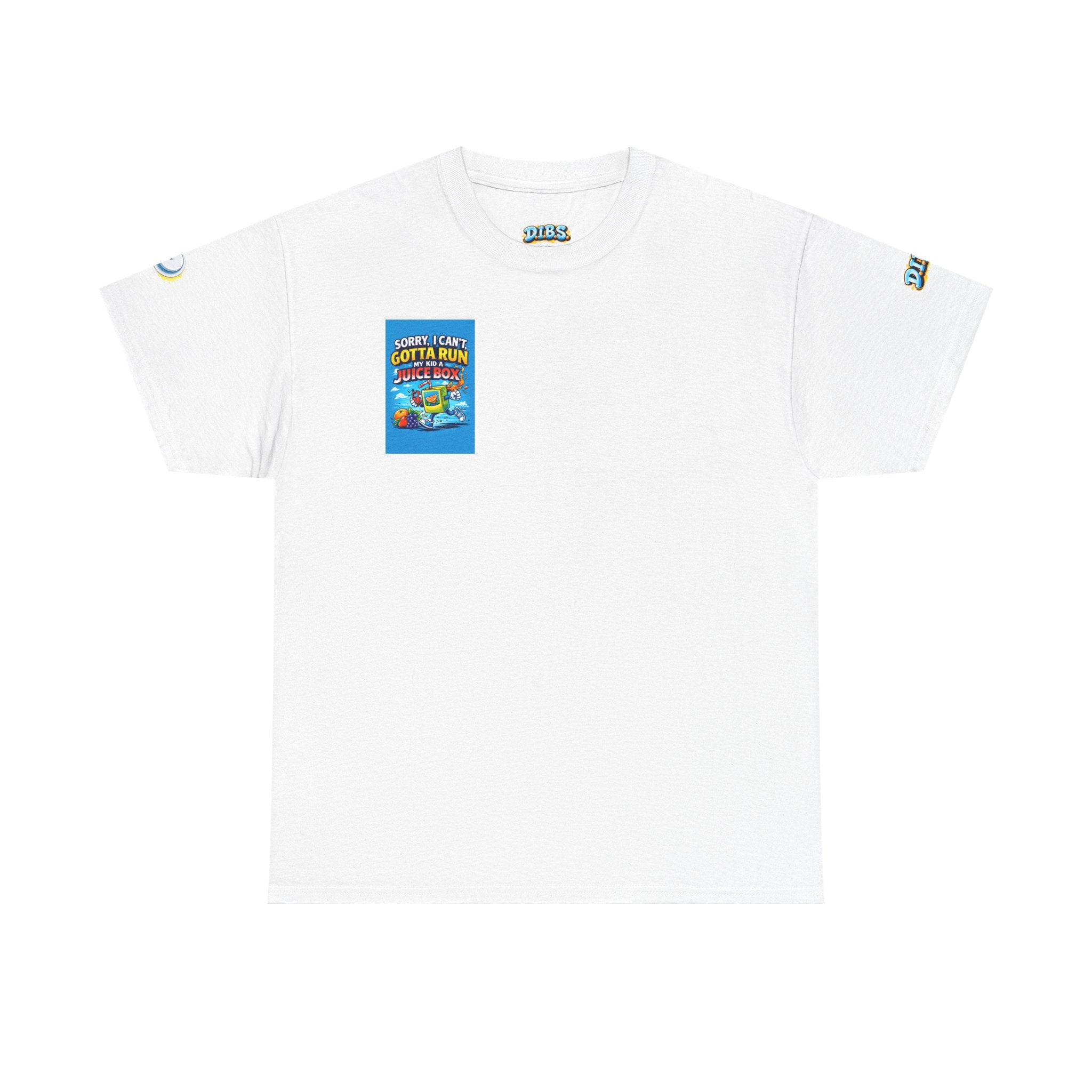 T-Shirt — “Sorry I Can’t, I Have to Run My Kid a Juice Box” T1D Parent Tee