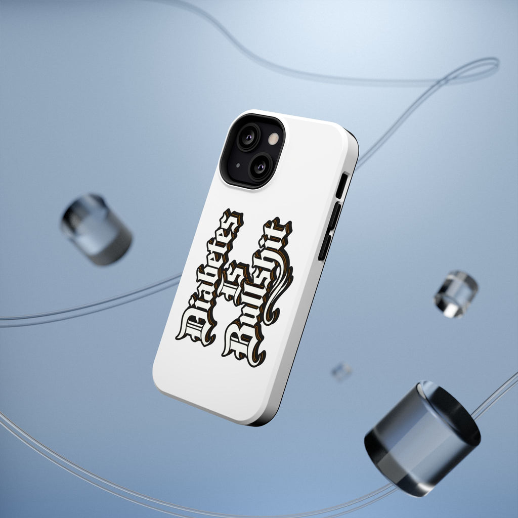 Impact-Resistant Phone Case — Gothic "Protects & Punishes" Design