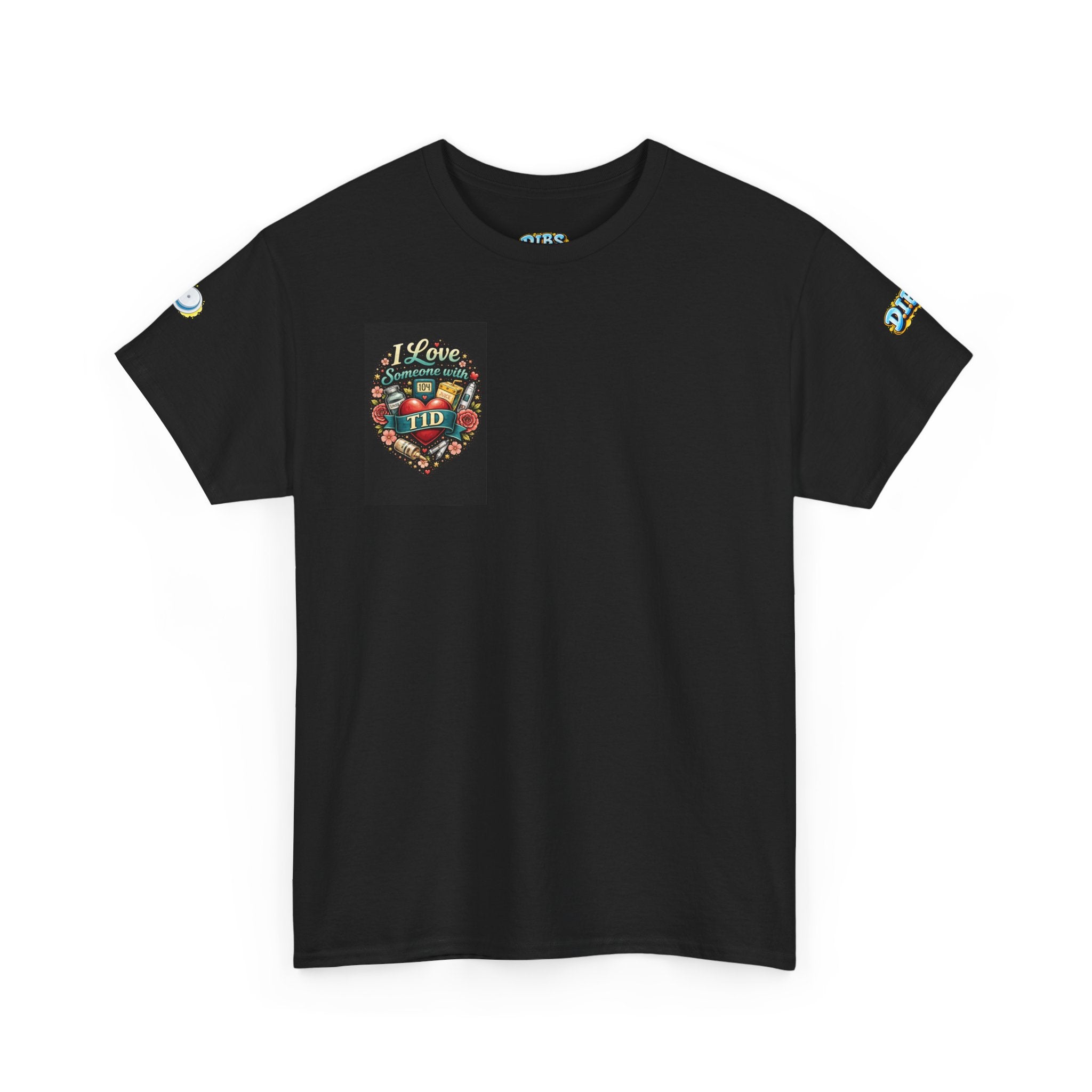 I Love Someone with T1D Support T-Shirt