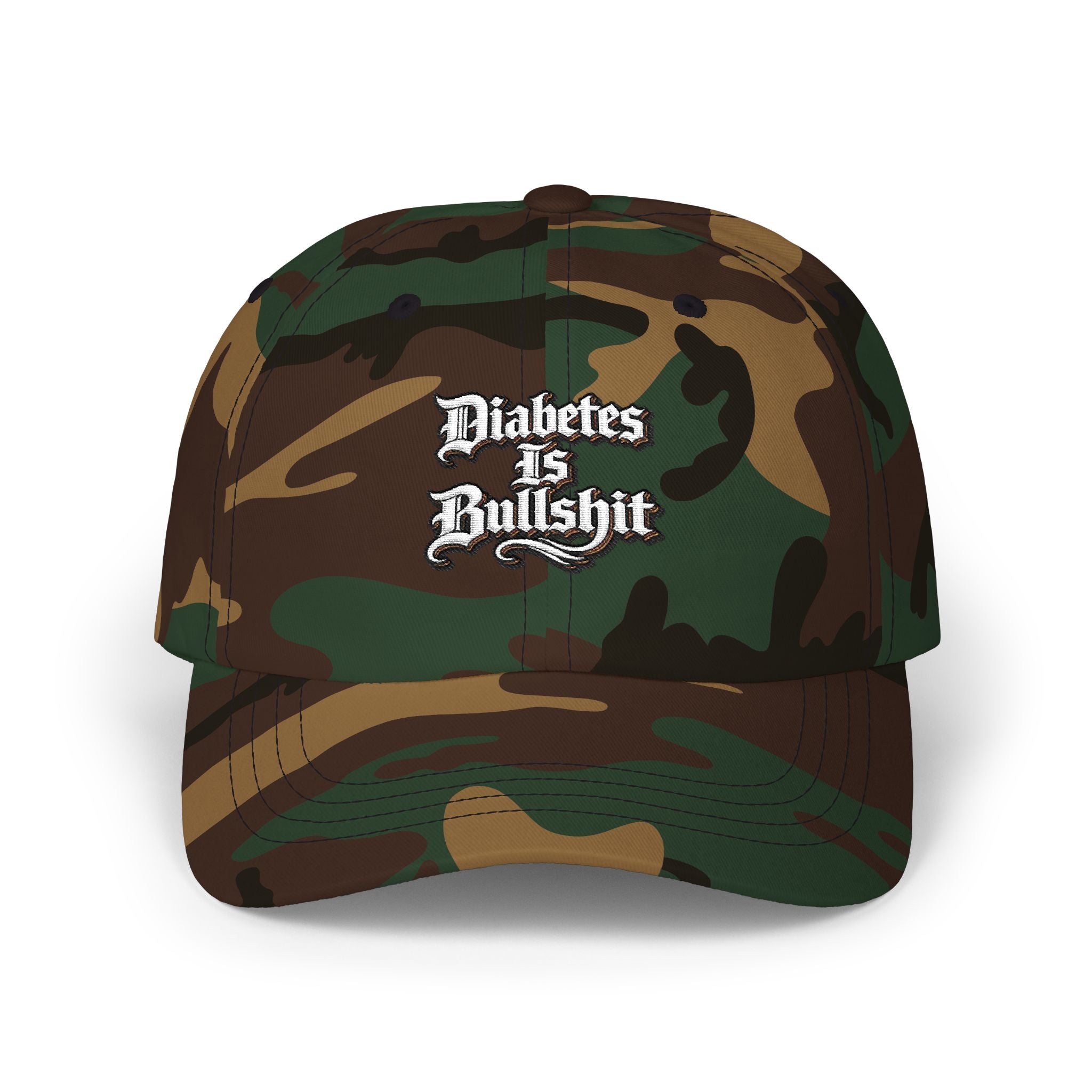 Diabetes Is Bull Shit Gothic Dad Cap
