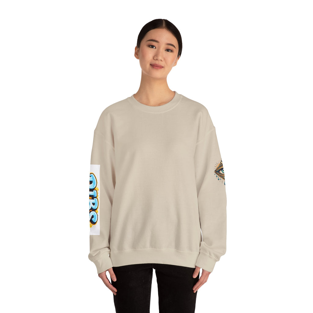 Yoga Chakra "Breath In Breath Out" Sweatshirt — T1D Mental Health Support