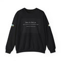 T1D announcement Crewneck Sweatshirt — Type 1 Diabetes Awareness Pullover