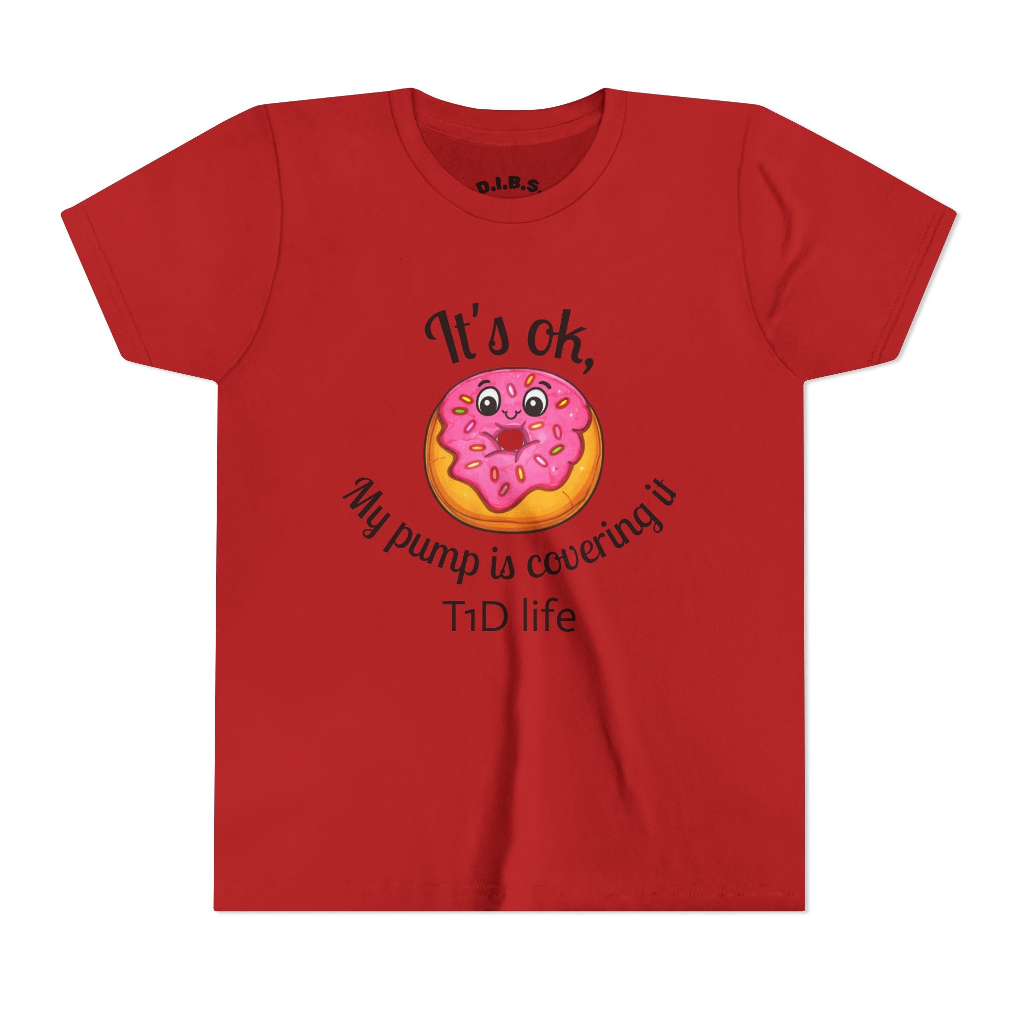 My Pump Is Covering it Youth Short Sleeve Tee