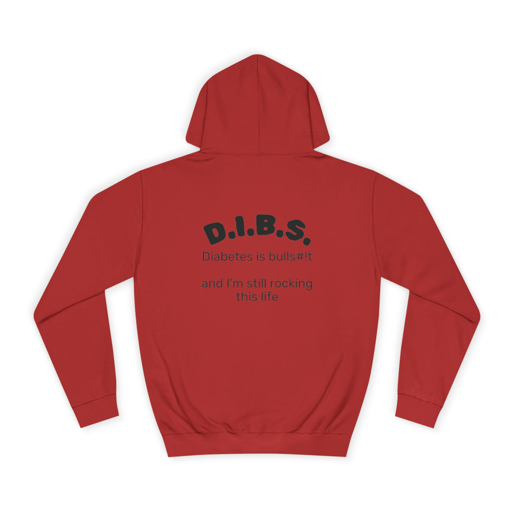 Don't judge my pancreas Hoodie — Funny Pancreas Cartoon Front, Bold Back Statement
