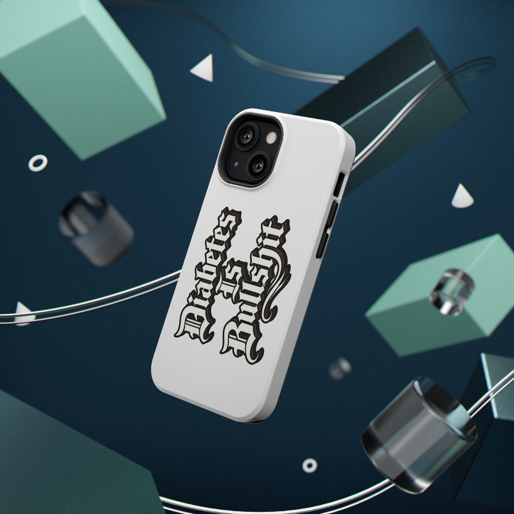 Impact-Resistant Phone Case — Gothic "Protects & Punishes" Design