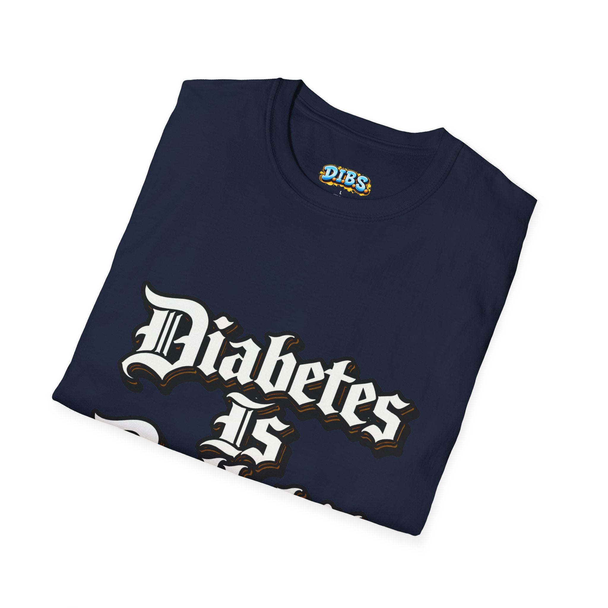 Diabetes Is Bullshit T-Shirt — Bold Type 1 Diabetes Awareness Tee