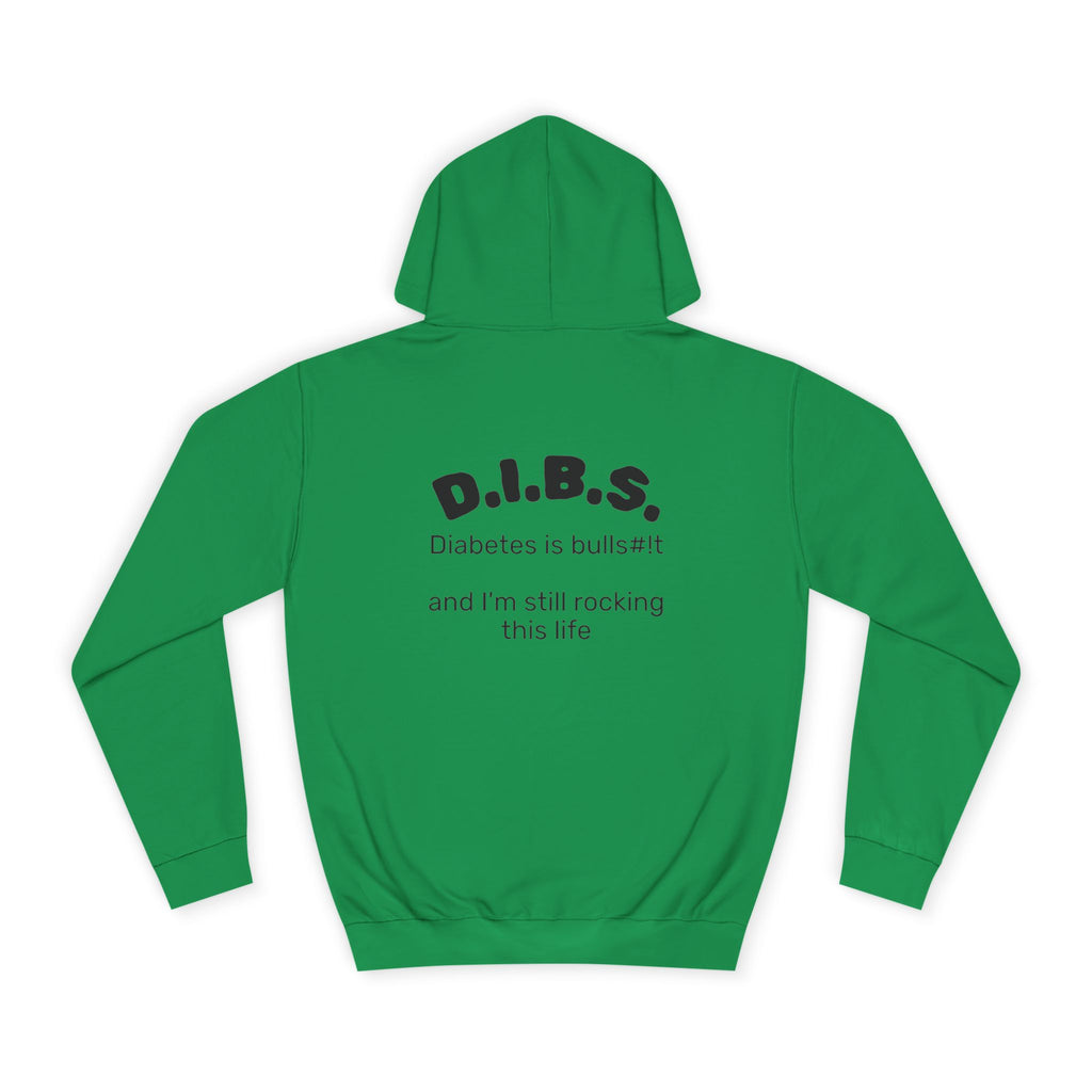 Don't judge my pancreas Hoodie — Funny Pancreas Cartoon Front, Bold Back Statement
