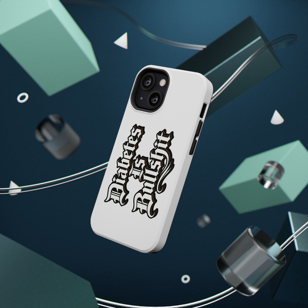 Impact-Resistant Phone Case — Gothic "Protects & Punishes" Design