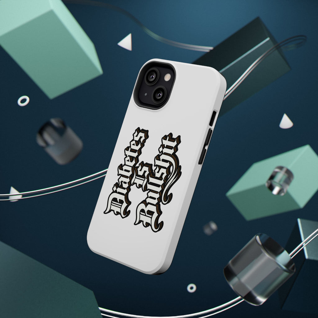 Impact-Resistant Phone Case — Gothic "Protects & Punishes" Design