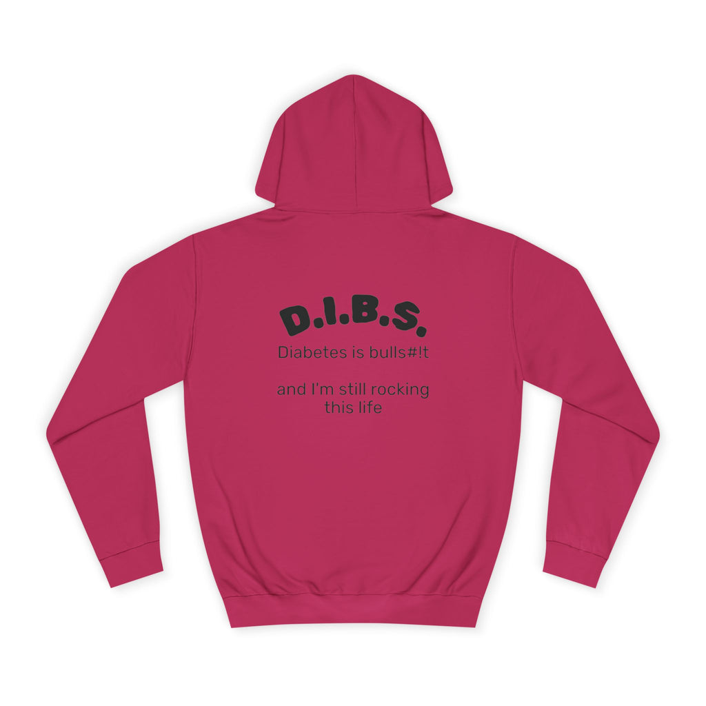Don't judge my pancreas Hoodie — Funny Pancreas Cartoon Front, Bold Back Statement