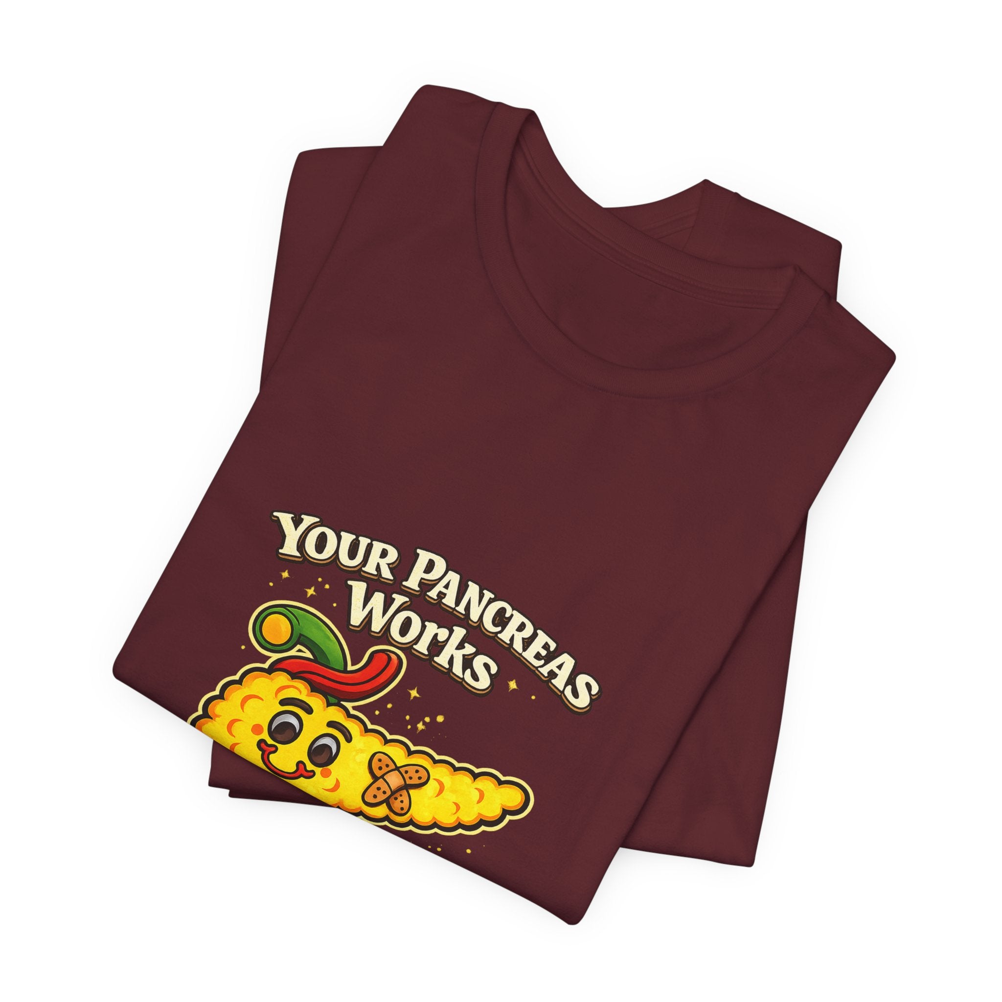 Your Pancreas Works Tee — "Don't Judge Mine" Diabetes Awareness T-Shirt
