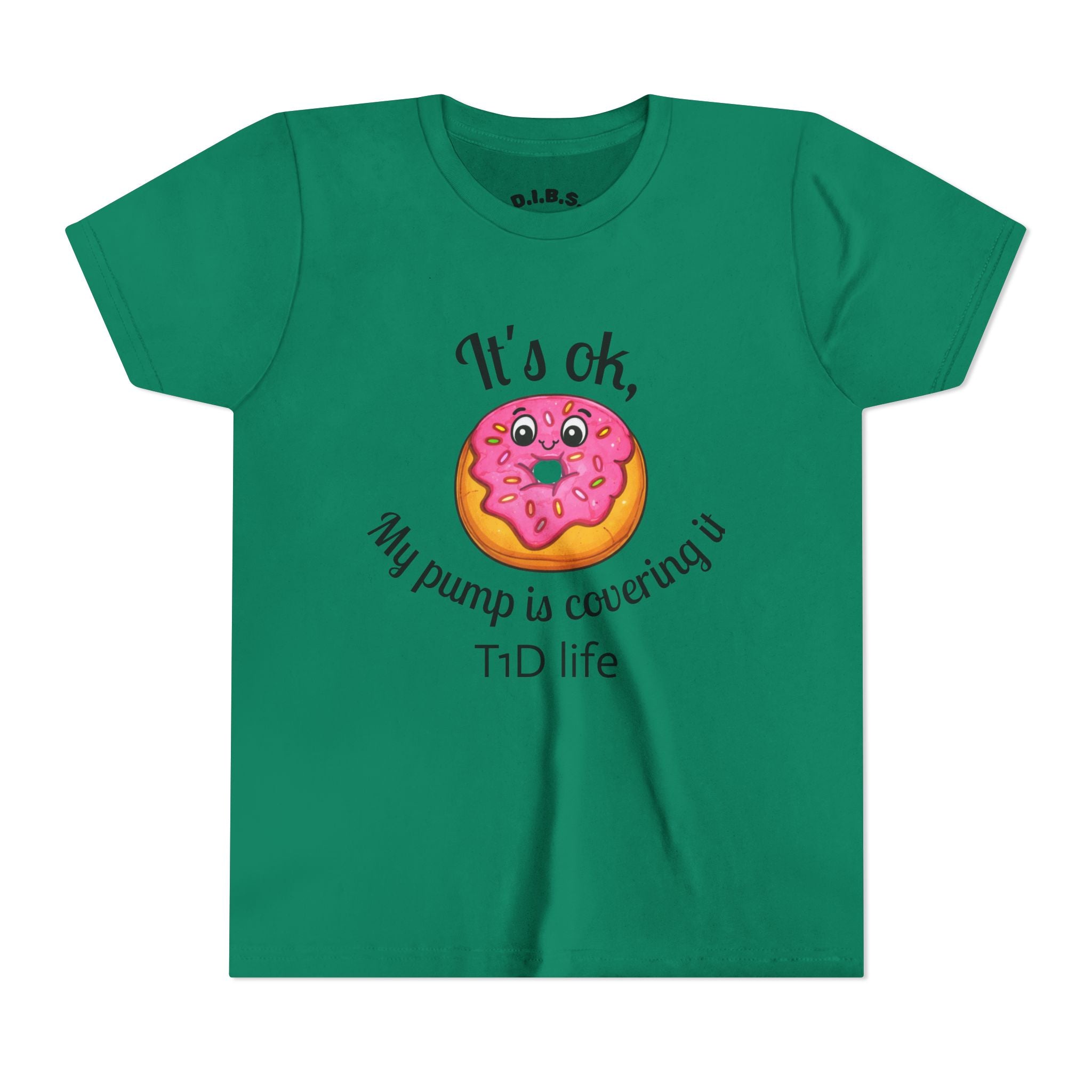My Pump Is Covering it Youth Short Sleeve Tee