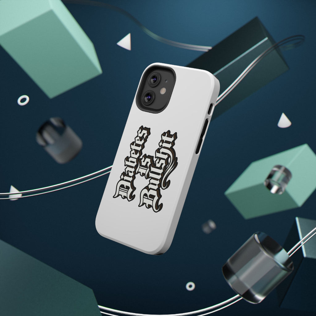 Impact-Resistant Phone Case — Gothic "Protects & Punishes" Design