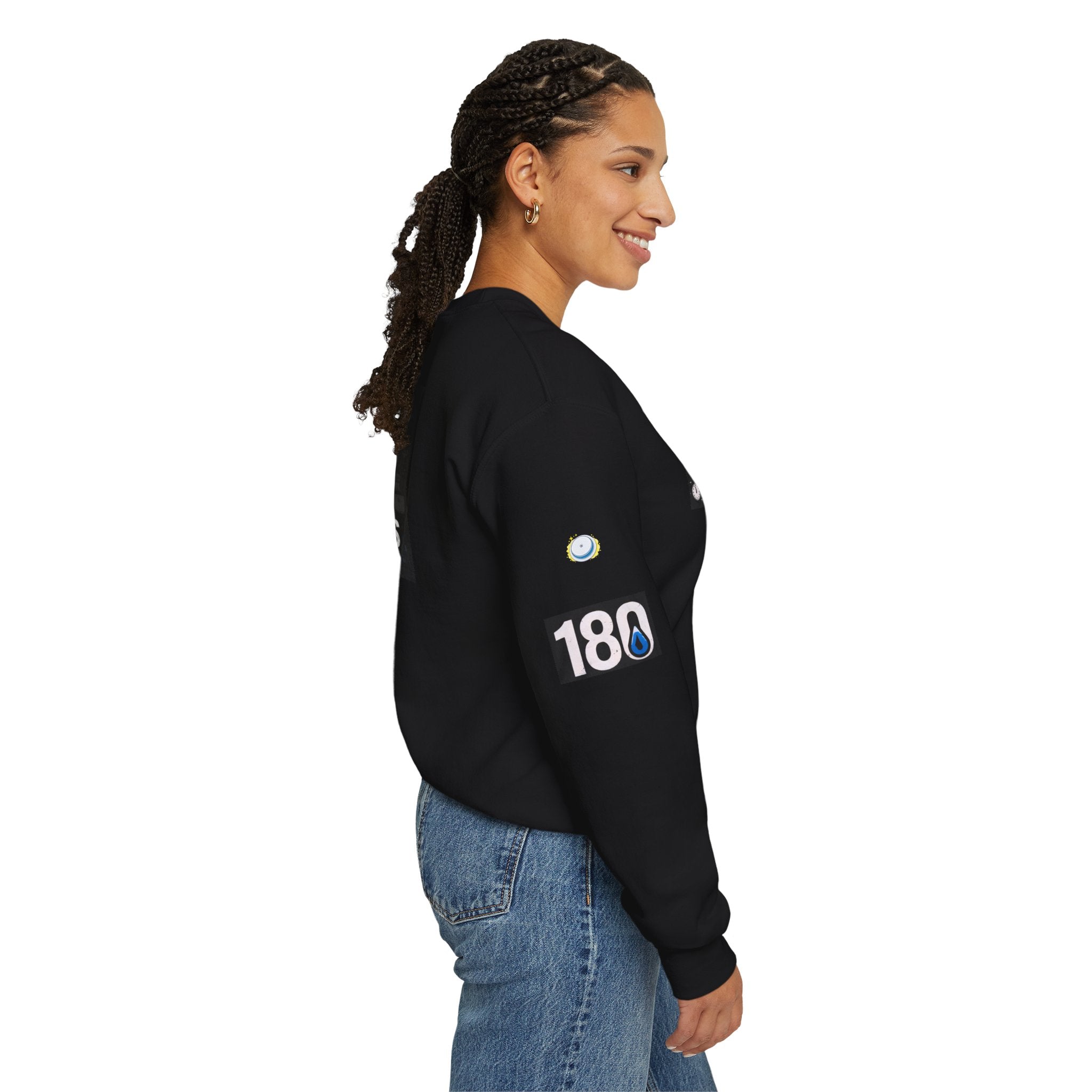 T1D Mental Health Sweatshirt — "180 Decisions a Day"
