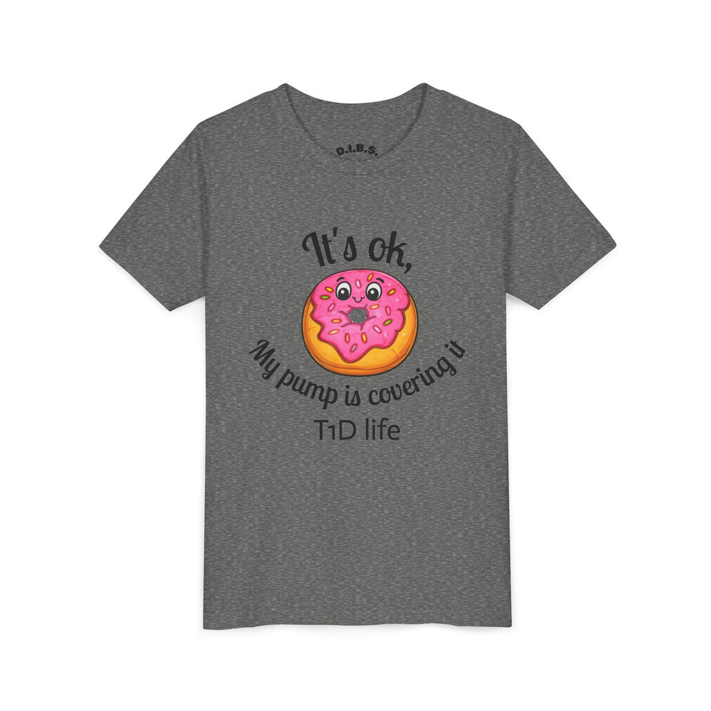 My Pump Is Covering it Youth Short Sleeve Tee