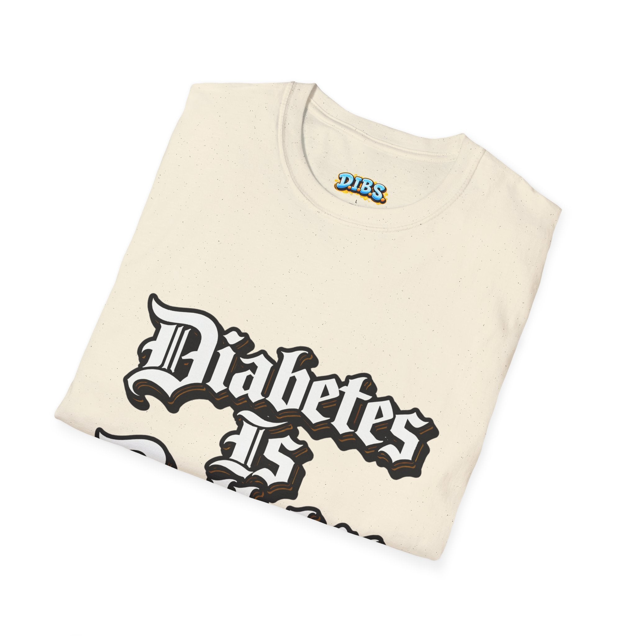 Diabetes Is Bullshit T-Shirt — Bold Type 1 Diabetes Awareness Tee