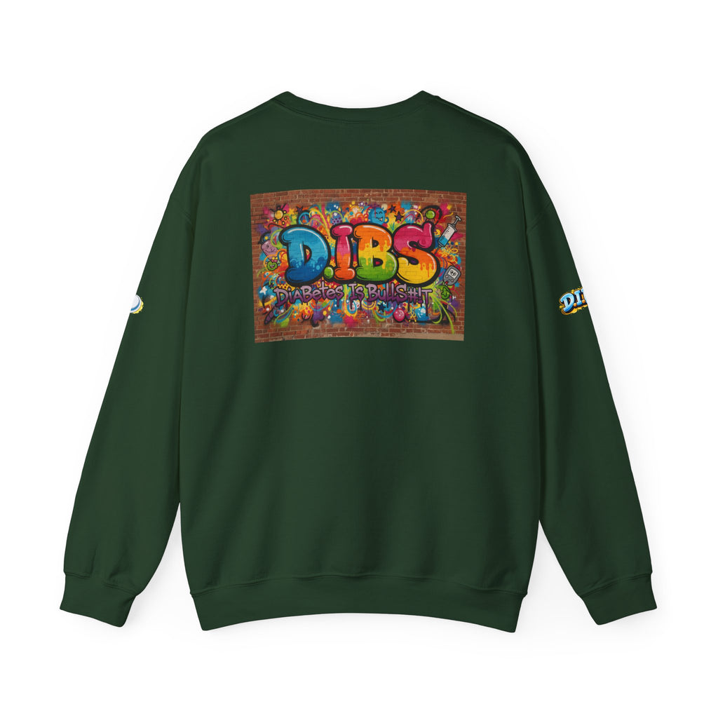 D.I.B.S. Logo Unisex Heavy Blend™ Crewneck Sweatshirt