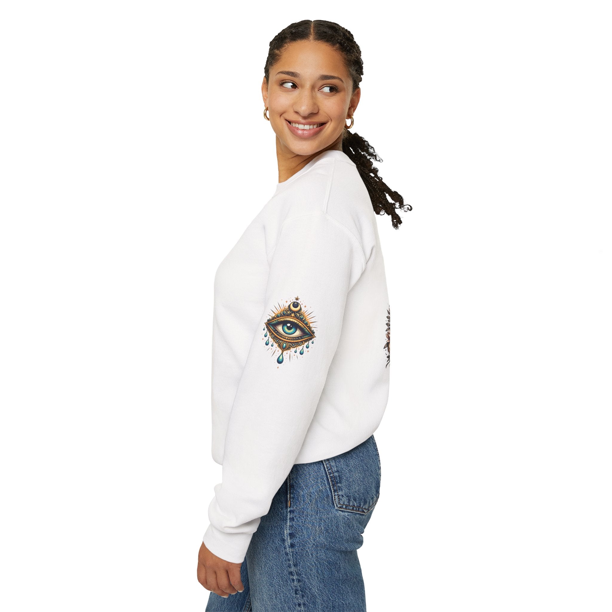 Yoga Chakra "Breath In Breath Out" Sweatshirt — T1D Mental Health Support