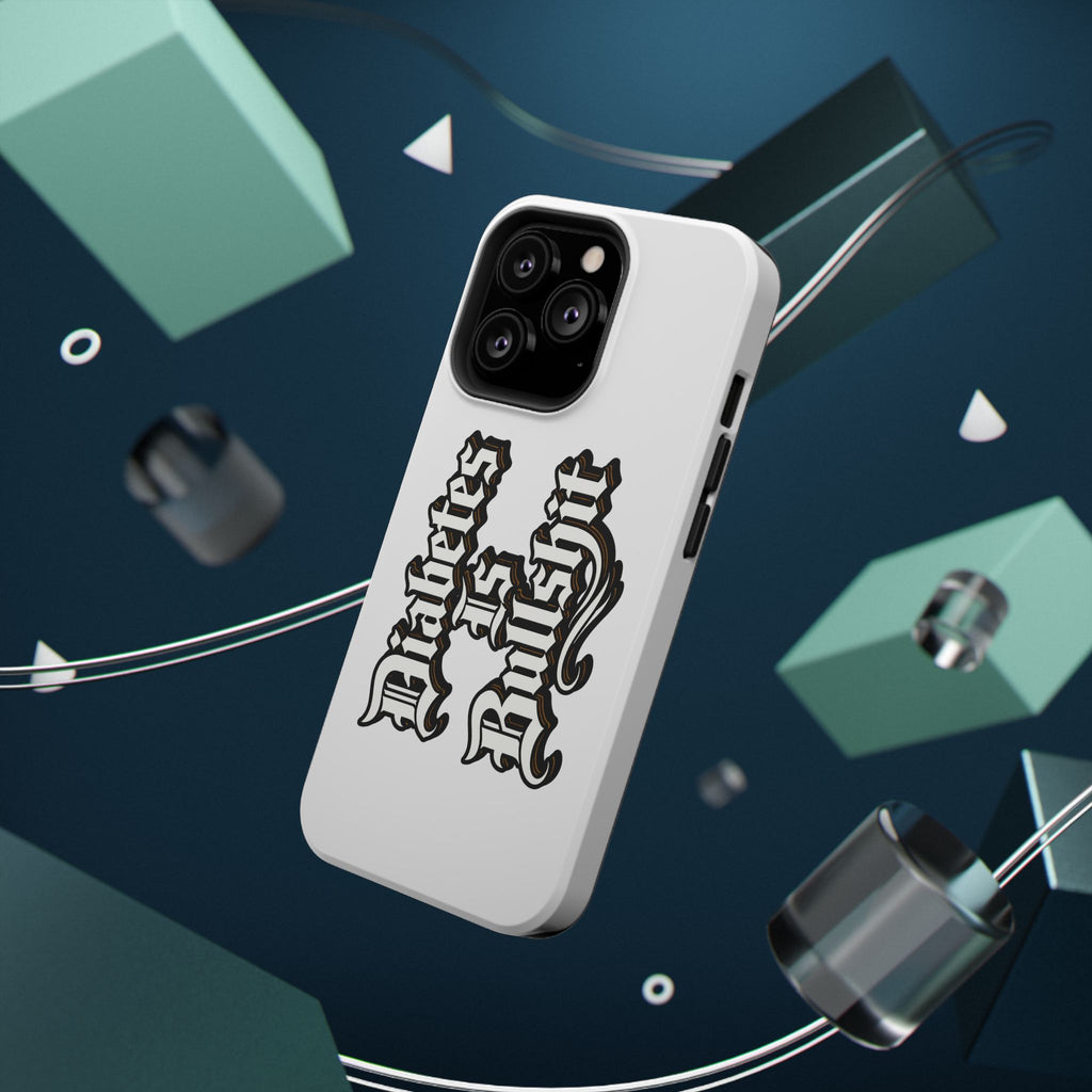 Impact-Resistant Phone Case — Gothic "Protects & Punishes" Design