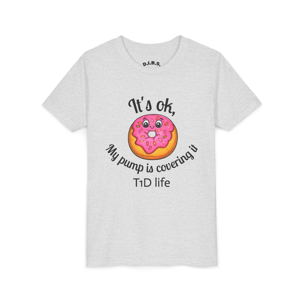 My Pump Is Covering it Youth Short Sleeve Tee