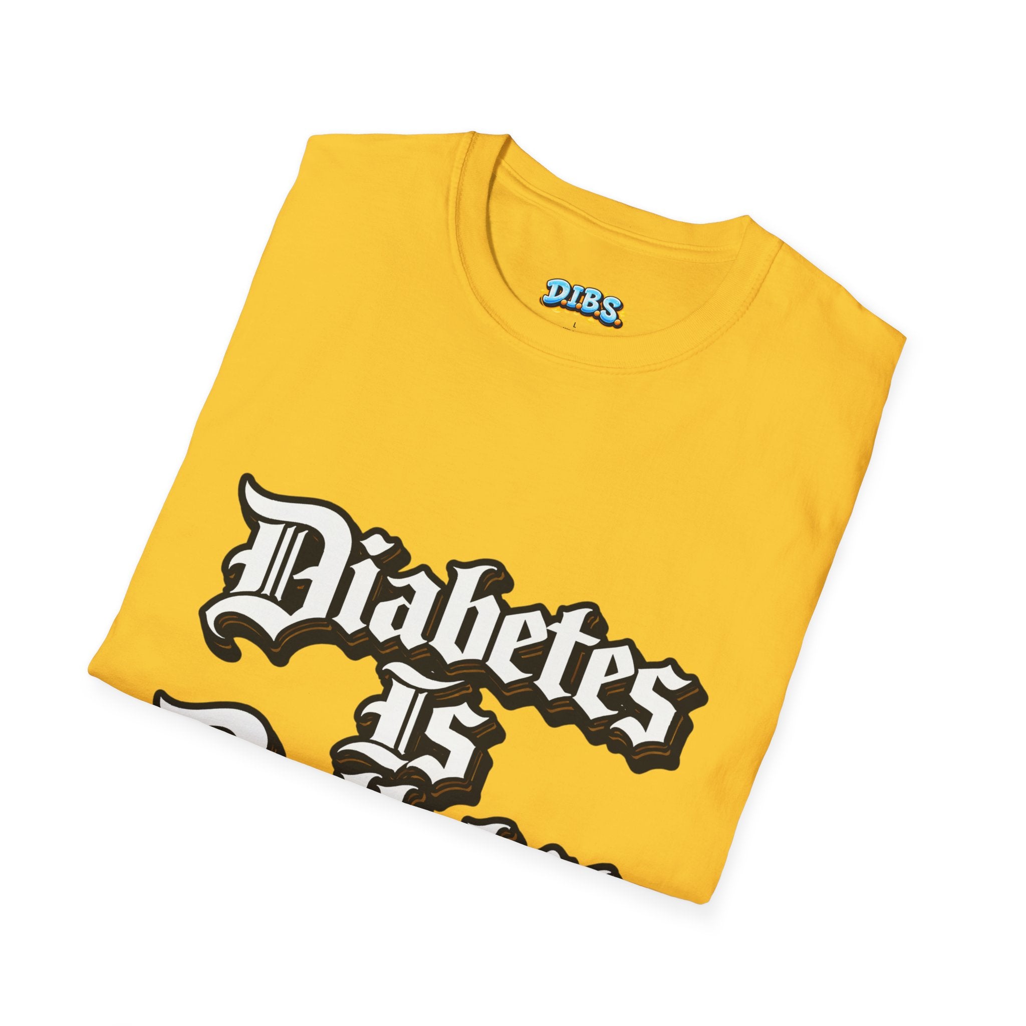 Diabetes Is Bullshit T-Shirt — Bold Type 1 Diabetes Awareness Tee