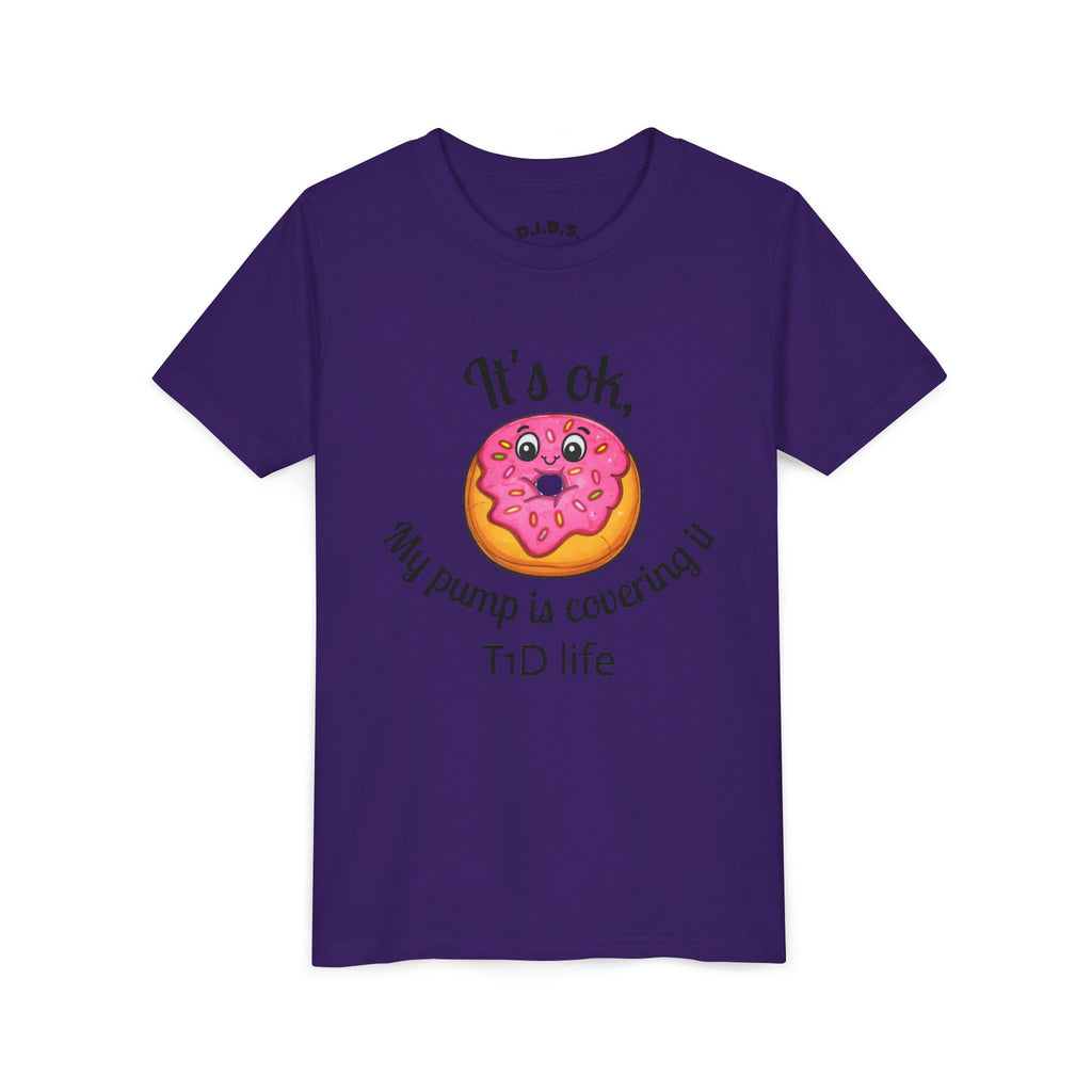 My Pump Is Covering it Youth Short Sleeve Tee