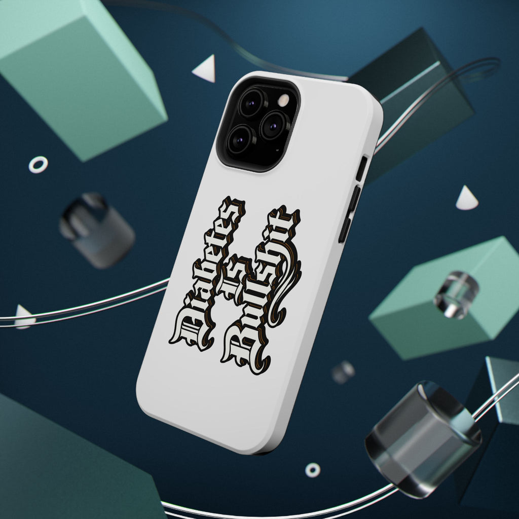 Impact-Resistant Phone Case — Gothic "Protects & Punishes" Design