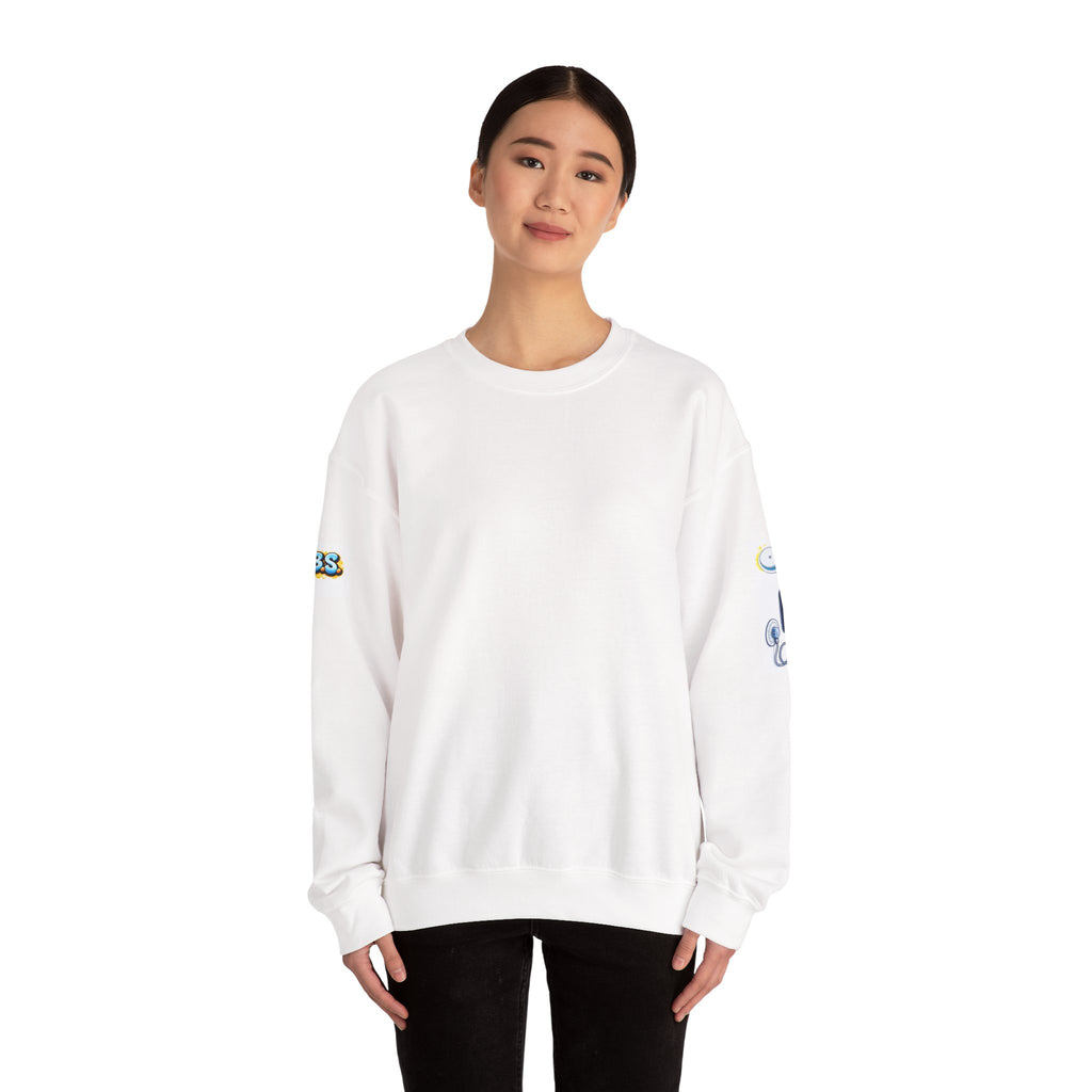 T1D Mermaid Sweatshirt — "Riding the Wave" Blood Sugar Awareness Crewneck