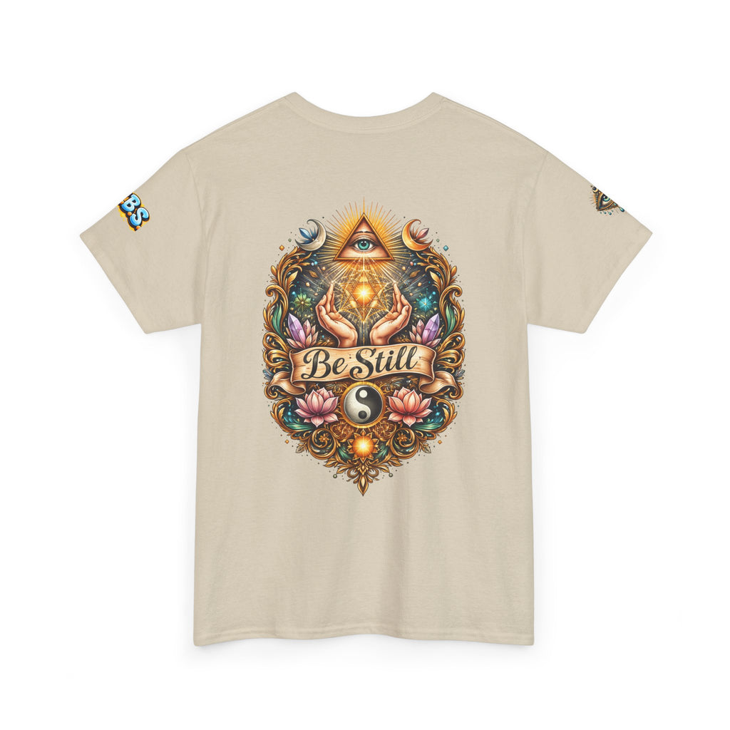 Be Still Spiritual Tee — Positive Encouragement Shirt for T1D Support