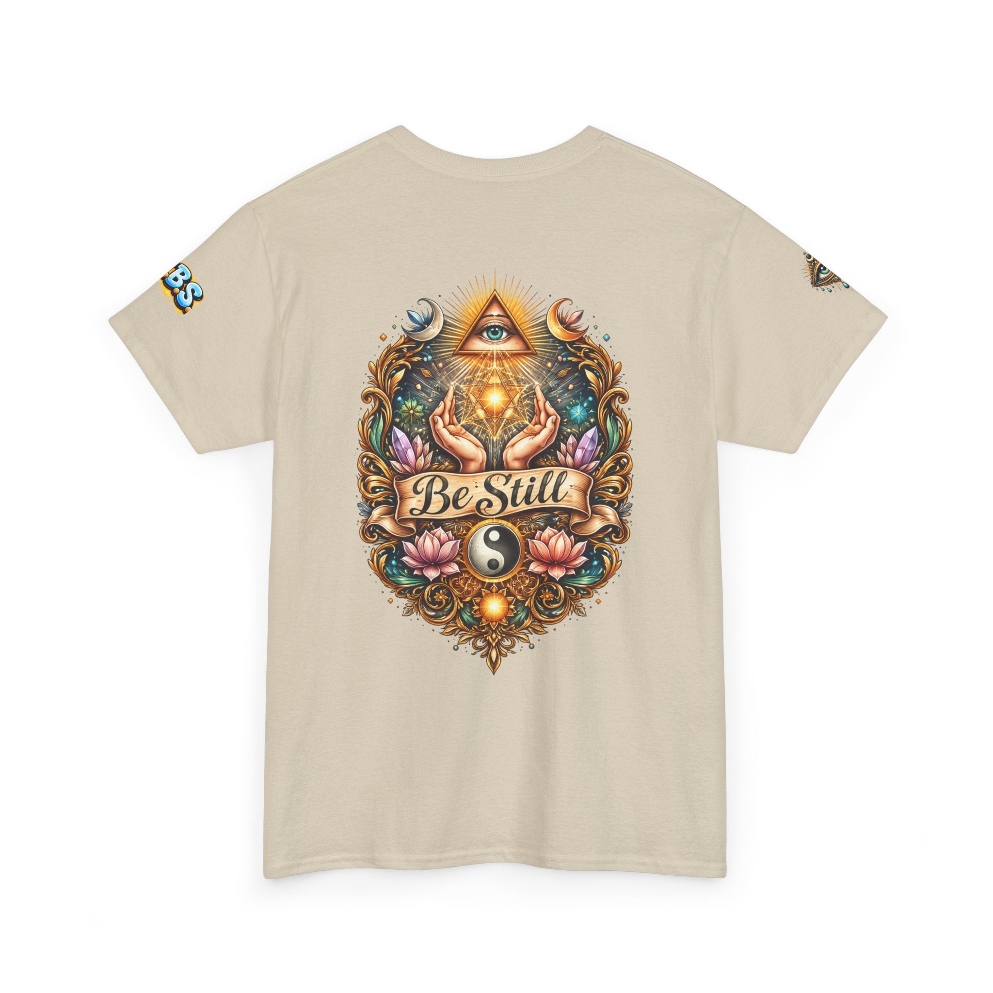 Be Still Spiritual Tee — Positive Encouragement Shirt for T1D Support