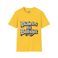 Diabetes Is Bullshit T-Shirt — Bold Type 1 Diabetes Awareness Tee