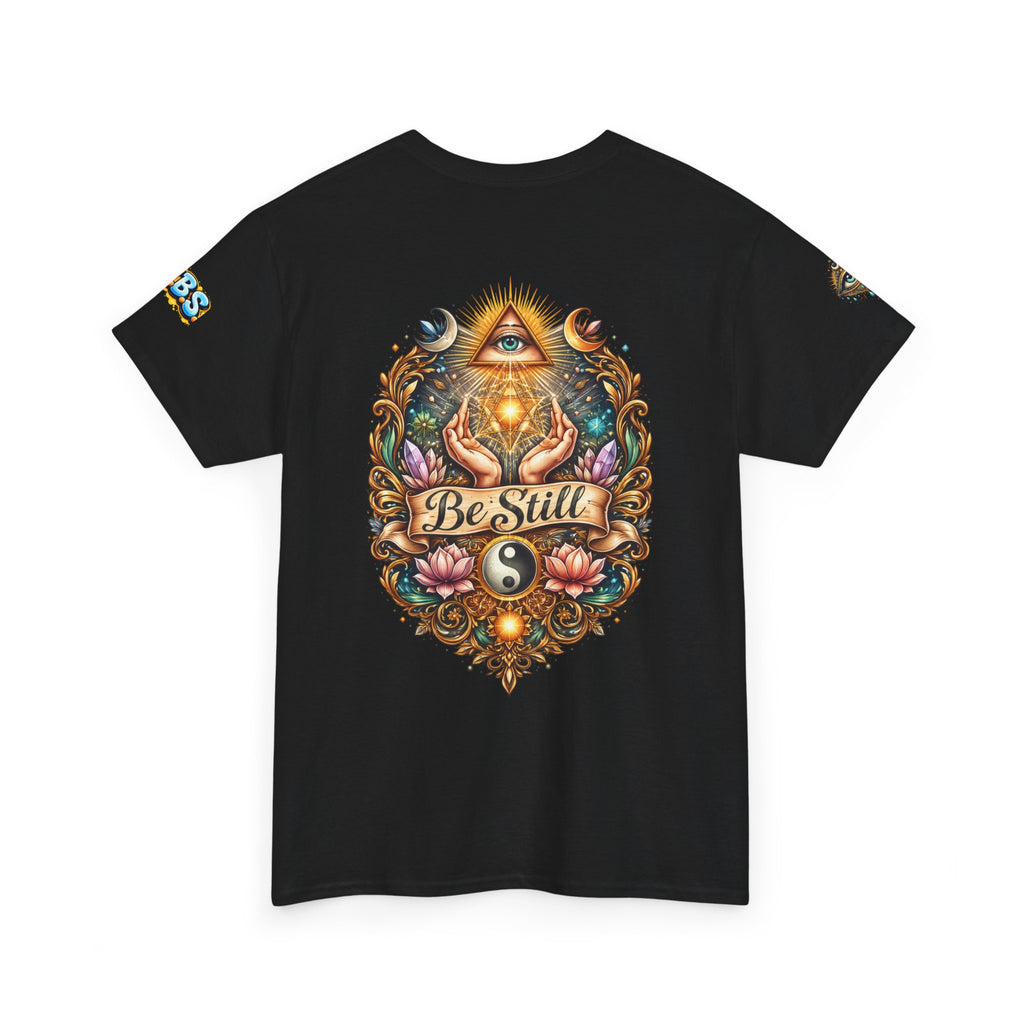 Be Still Spiritual Tee — Positive Encouragement Shirt for T1D Support