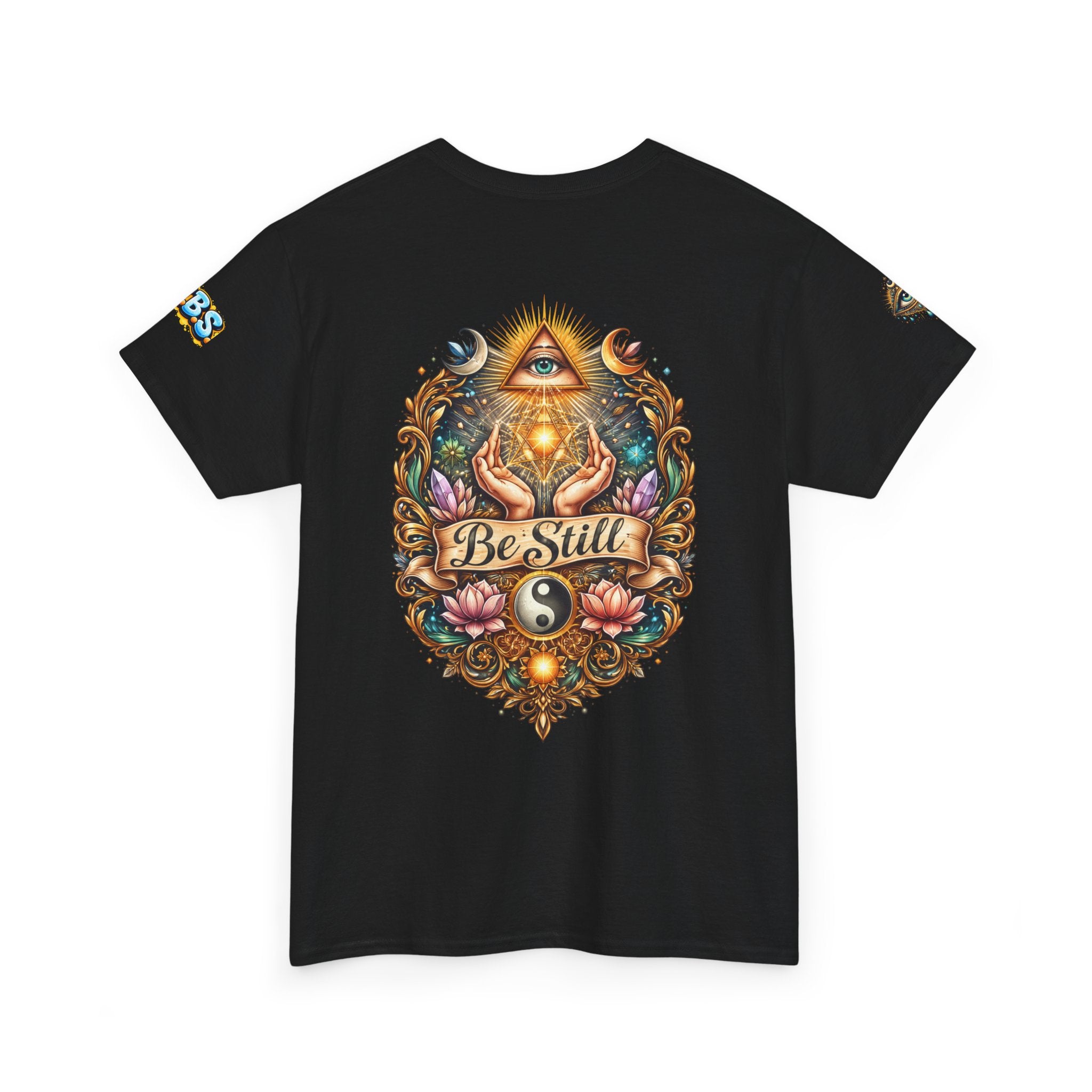 Be Still Spiritual Tee — Positive Encouragement Shirt for T1D Support