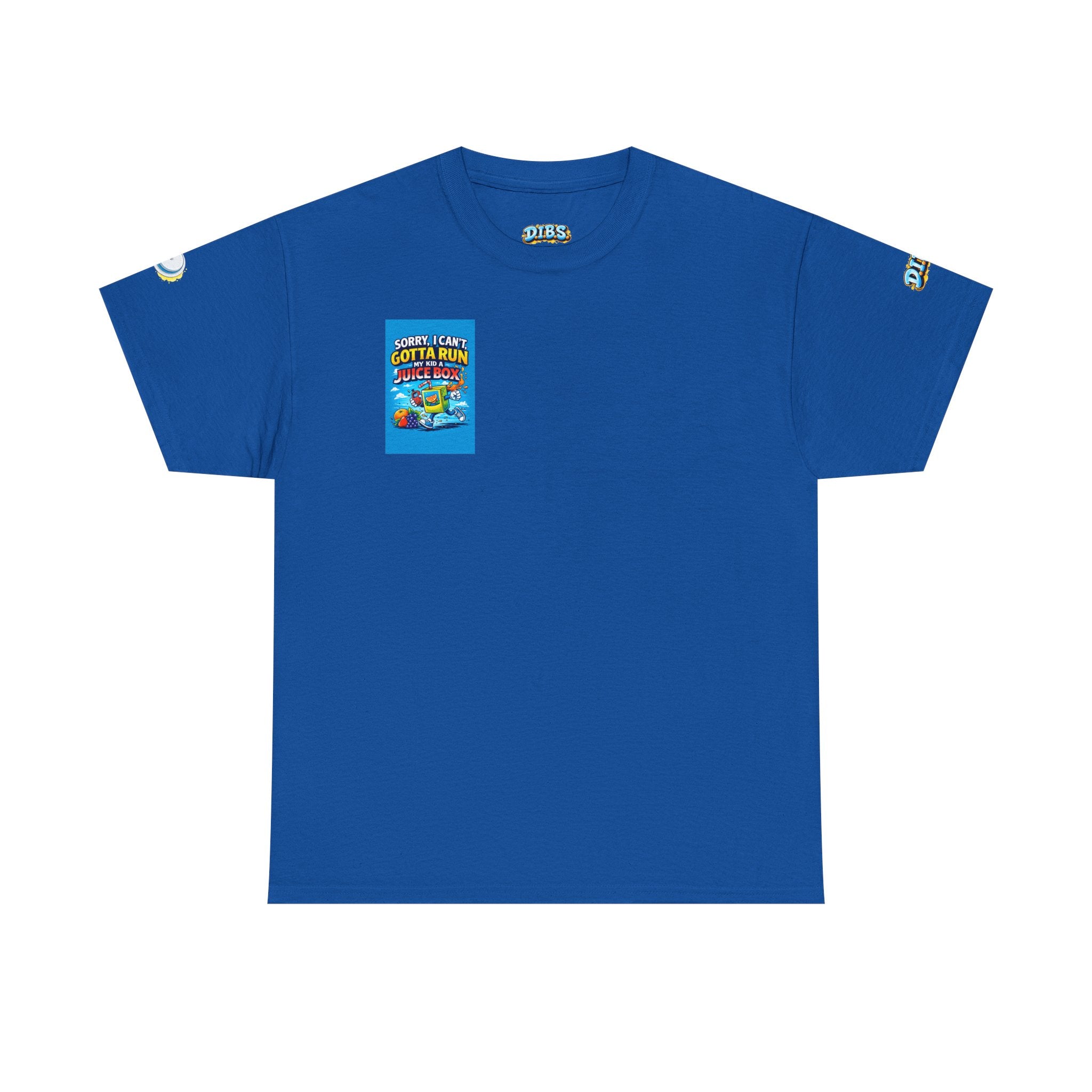 T-Shirt — “Sorry I Can’t, I Have to Run My Kid a Juice Box” T1D Parent Tee