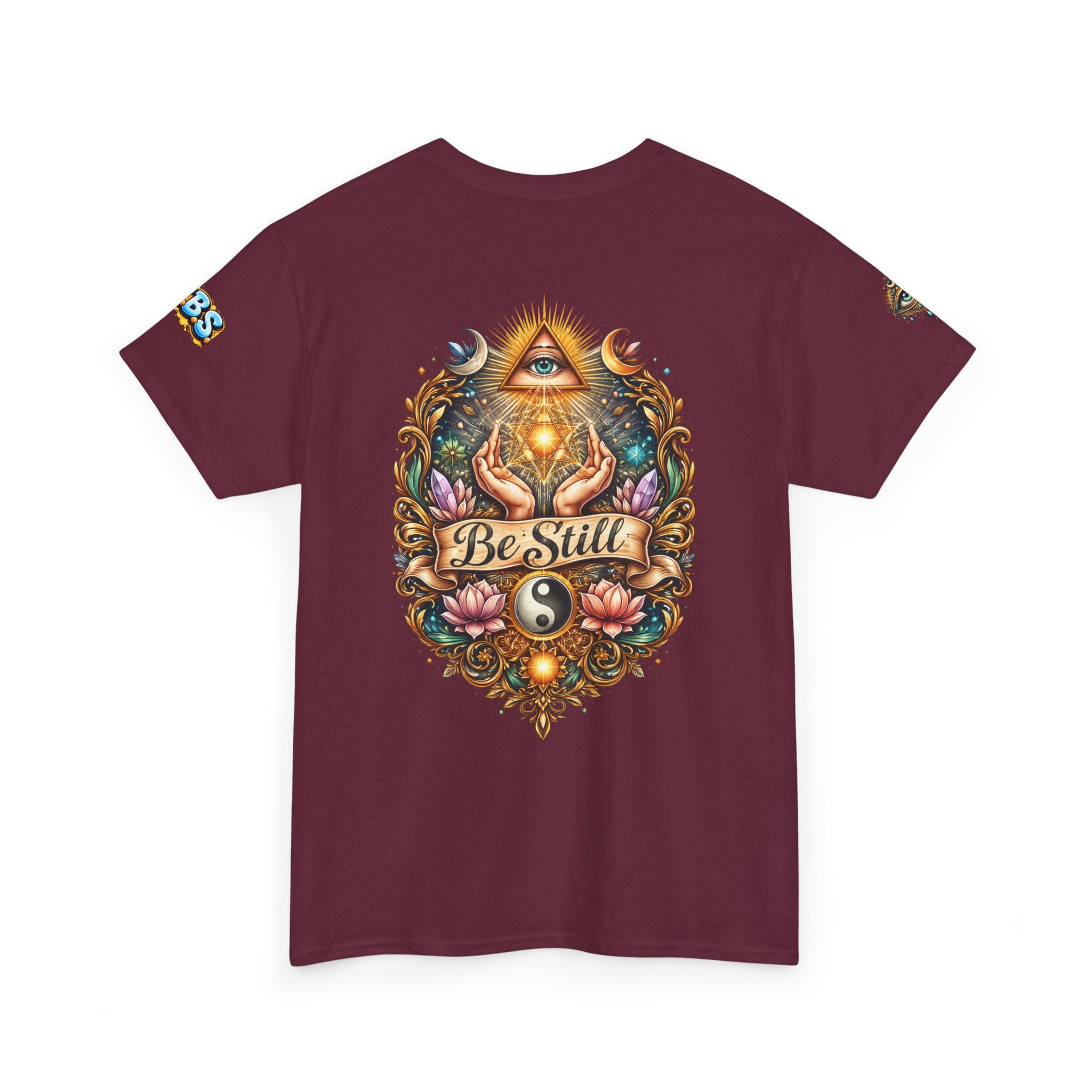 Be Still Spiritual Tee — Positive Encouragement Shirt for T1D Support