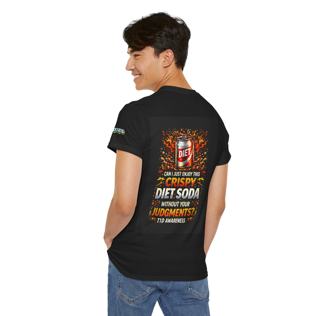 Diet Soda No Judgment Tee — Funny Beverage Lover T-Shirt