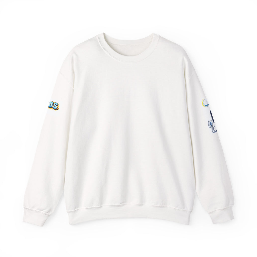 T1D Mermaid Sweatshirt — "Riding the Wave" Blood Sugar Awareness Crewneck