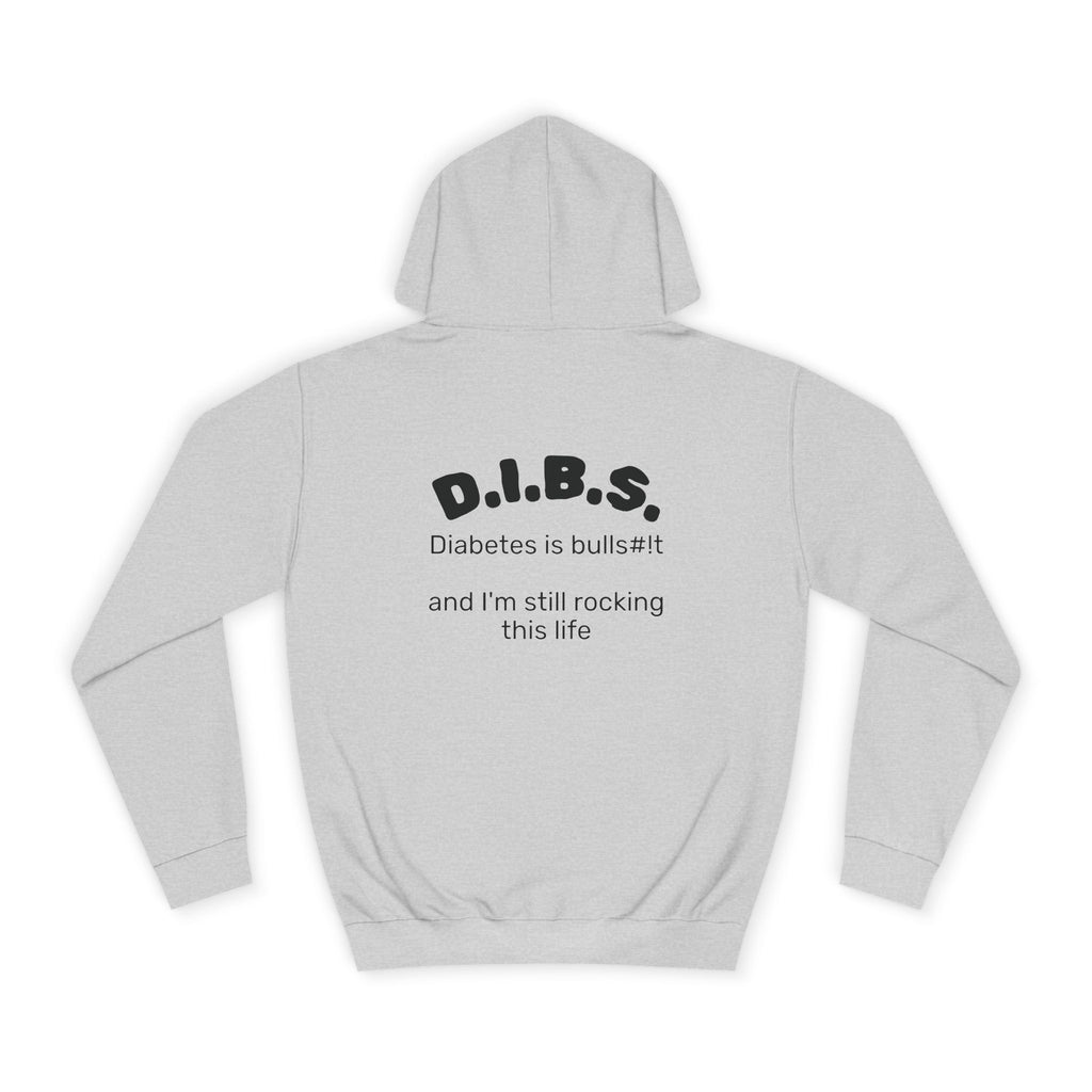 Don't judge my pancreas Hoodie — Funny Pancreas Cartoon Front, Bold Back Statement