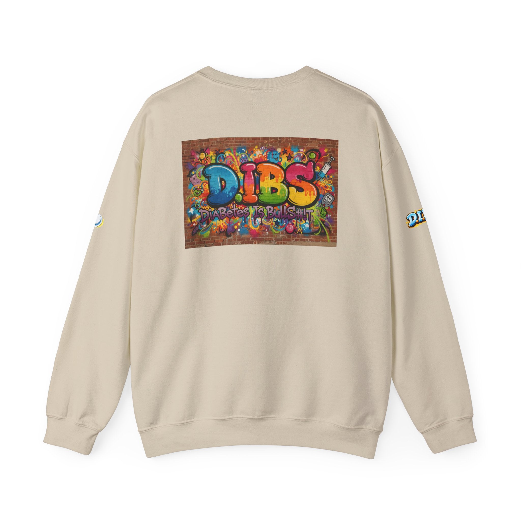 D.I.B.S. Logo Unisex Heavy Blend™ Crewneck Sweatshirt