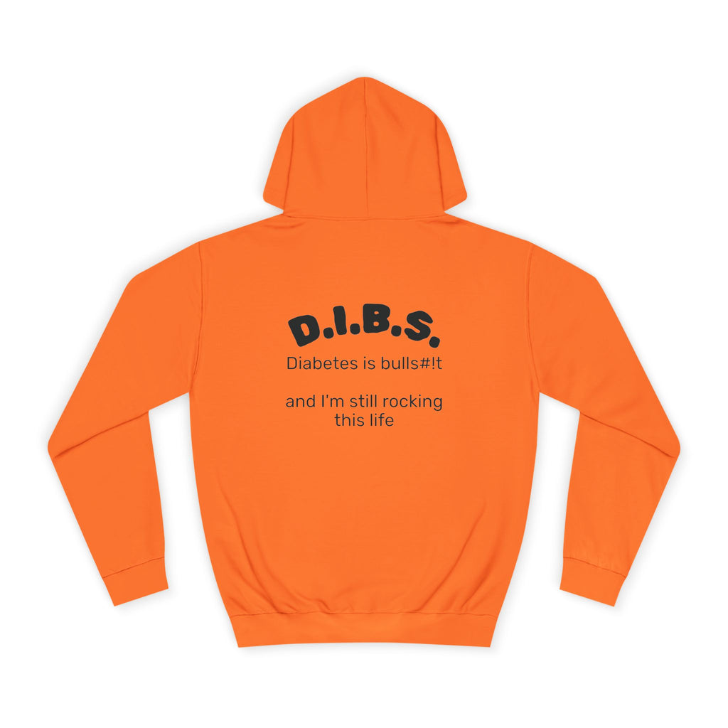Don't judge my pancreas Hoodie — Funny Pancreas Cartoon Front, Bold Back Statement