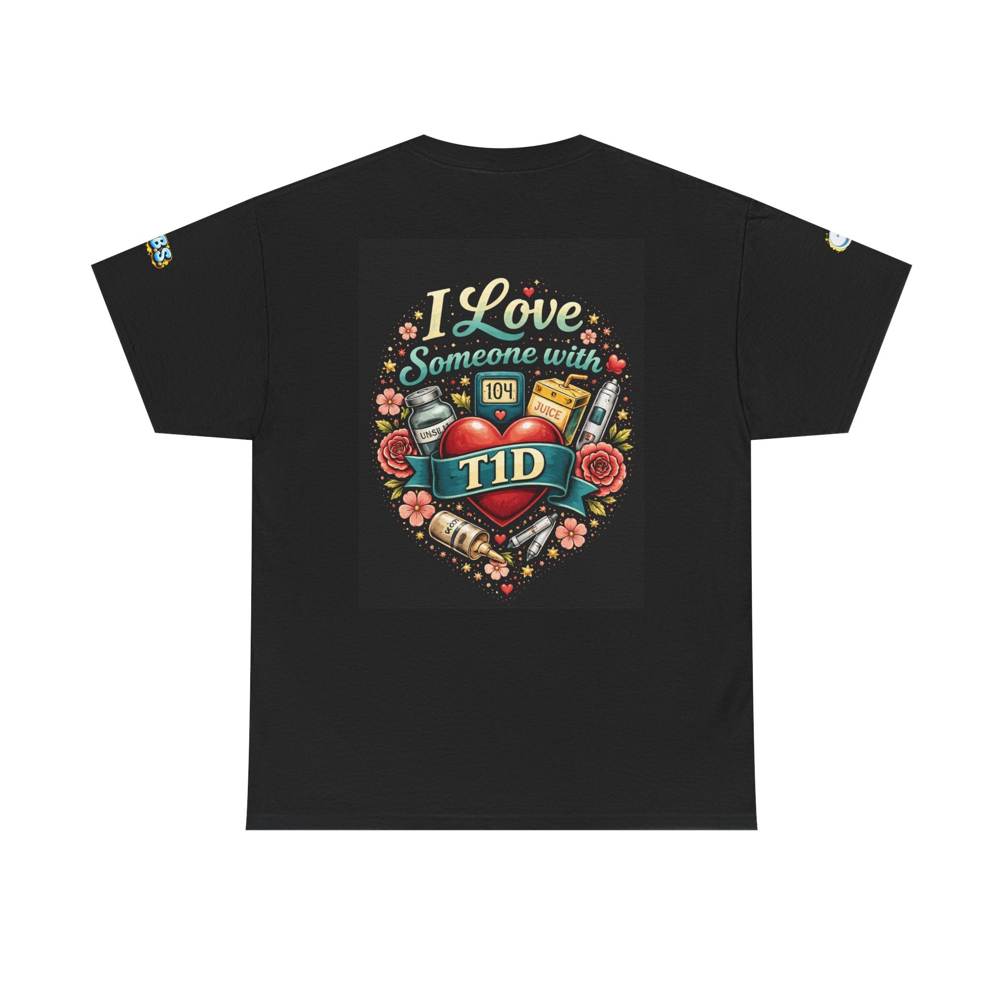 I Love Someone with T1D Support T-Shirt