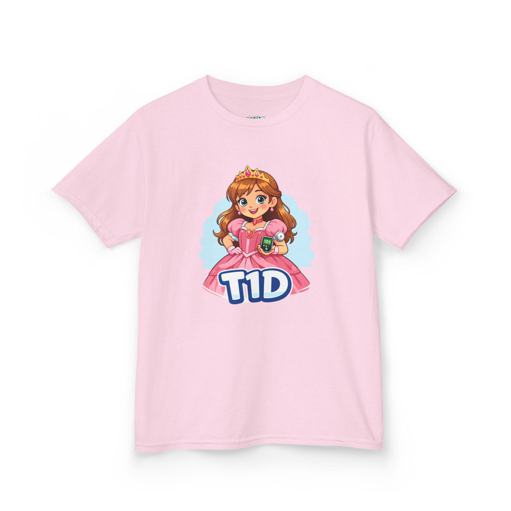 Kids Princess Tee — Cute Dress with Diabetes Monitor & Insulin Pump Purse