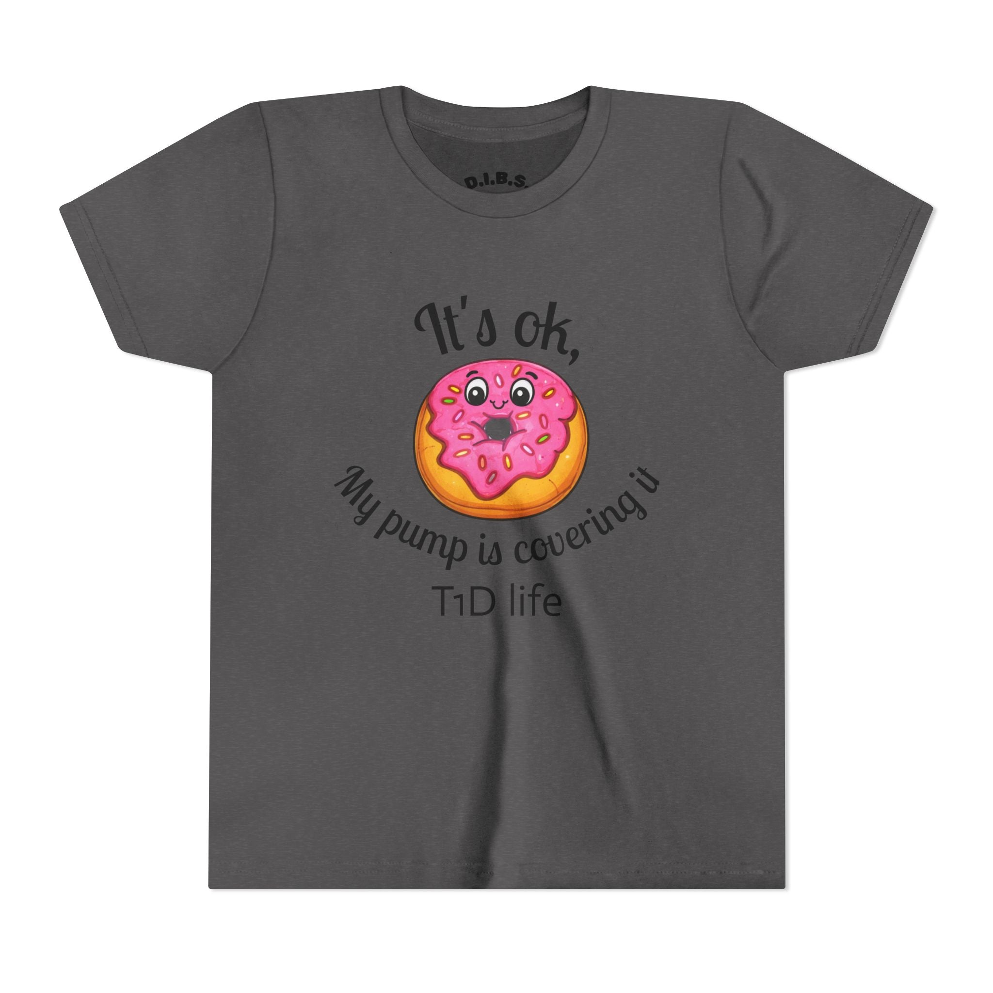 My Pump Is Covering it Youth Short Sleeve Tee