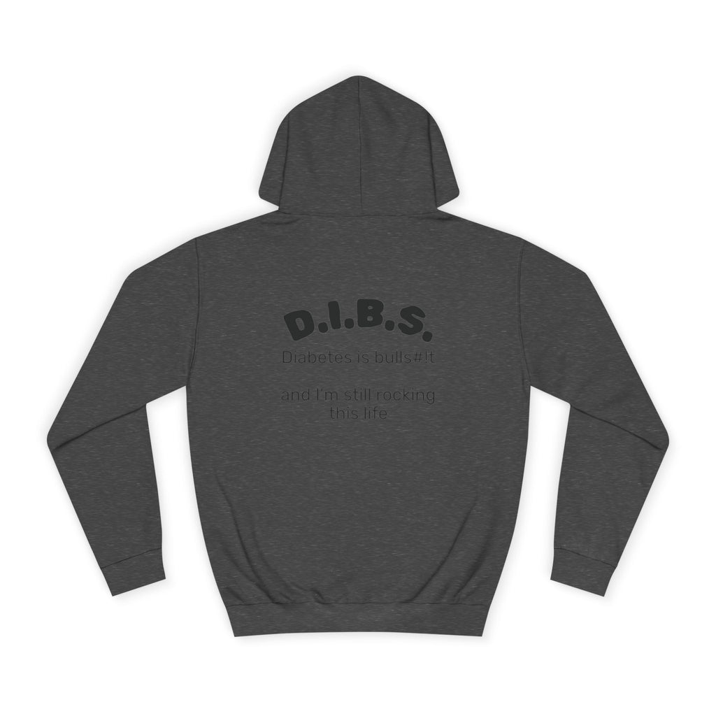 Don't judge my pancreas Hoodie — Funny Pancreas Cartoon Front, Bold Back Statement