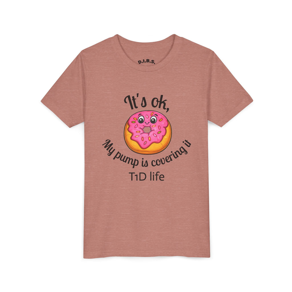 My Pump Is Covering it Youth Short Sleeve Tee