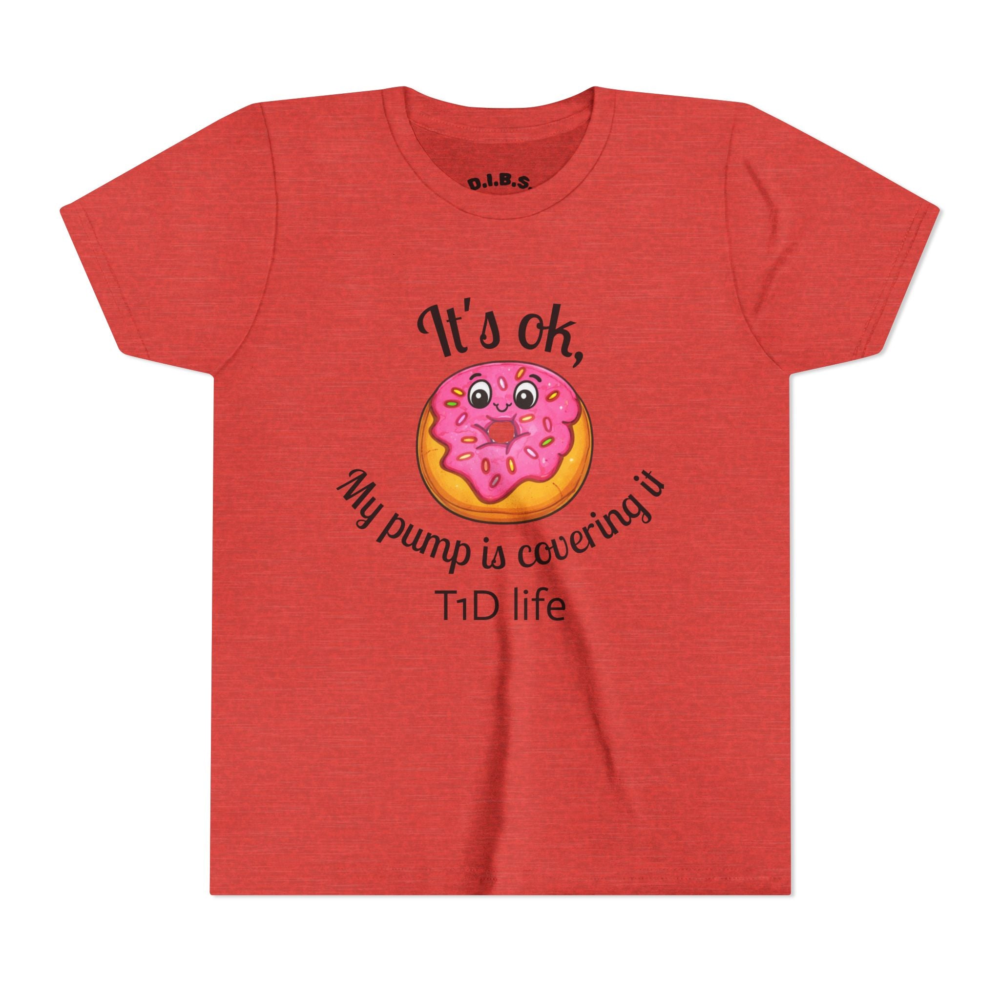 My Pump Is Covering it Youth Short Sleeve Tee